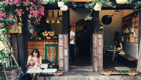 Hoi An Cafe Reading Book for Solo Travelers
